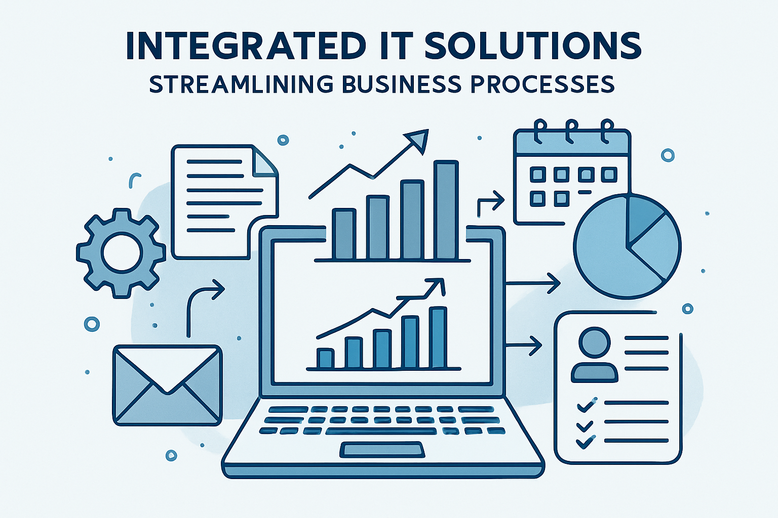 Integrated IT solutions streamlining business processes